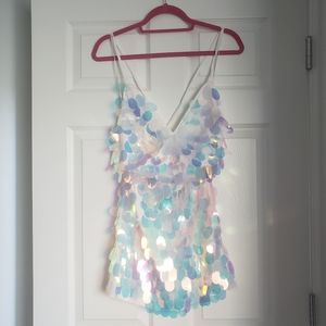 NWOT Sequin Party Mini Dress